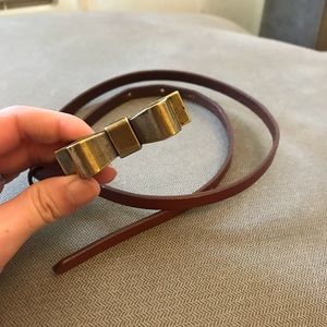 Madewell skinny belt